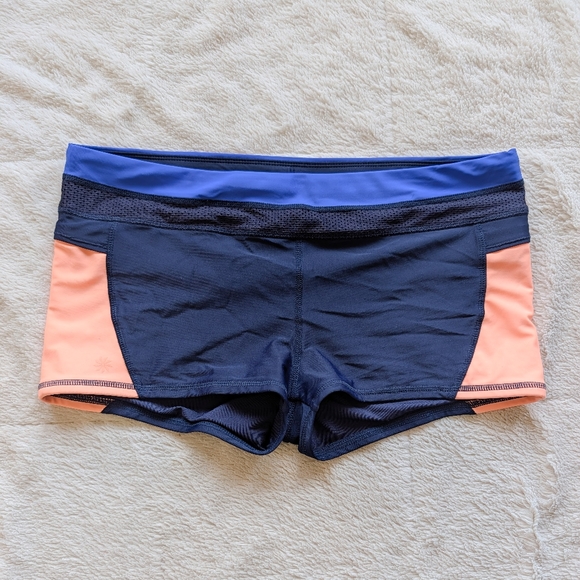 Athleta Other - Athleta Colorblock Boyshort Style Swim Bottoms